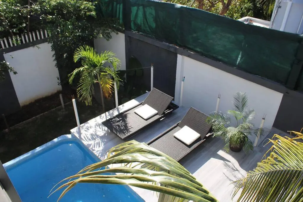 בית נופש קוזומל Luxurious Ocean View Villa